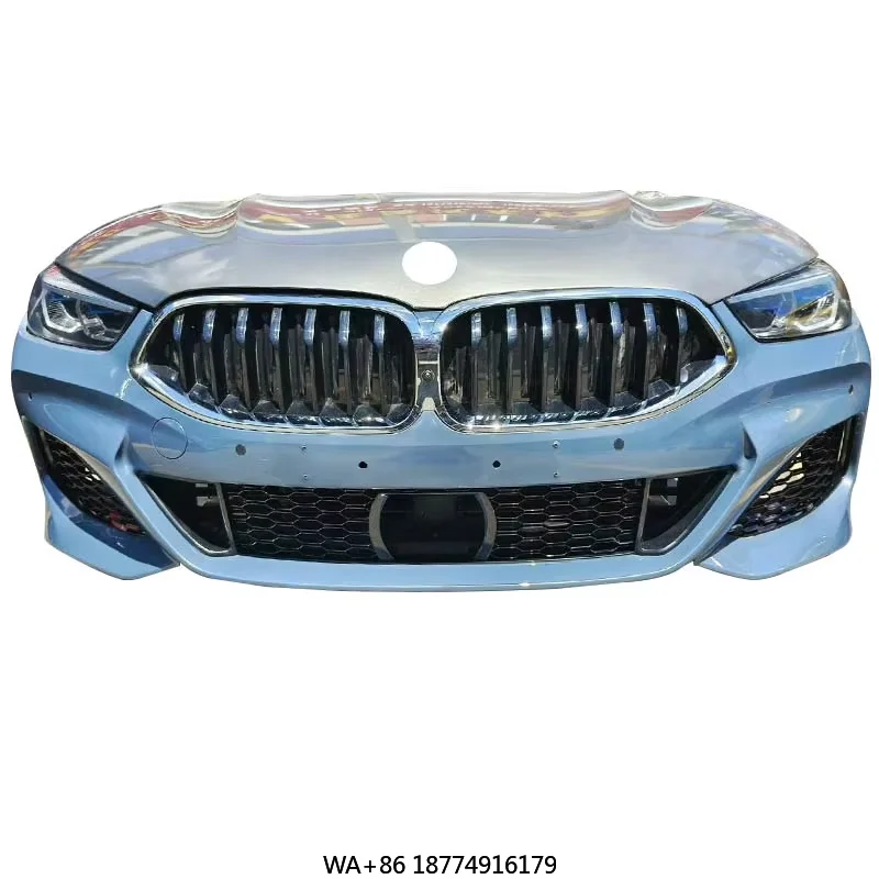 

High Quality for 8 Series G14 G15 G16 Front Bumper Assembly with Radiator Fan Parts and Towing Hitch Cut-Outs