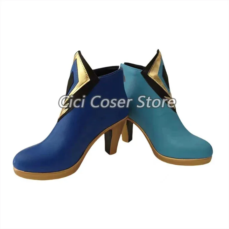 Gioco Honkai Star Rail Scarpe Cosplay Boss Dieci Stonehearts Avventurina of Stratagems Uomini Halloween Party Gioco di ruolo Bootss;3,k8't,