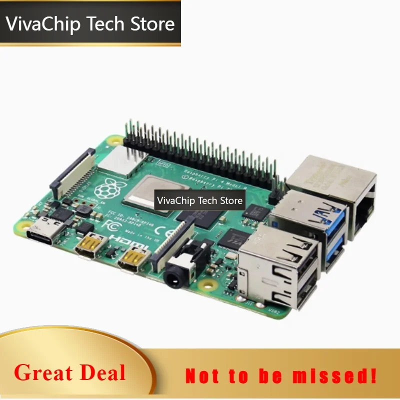 VivaChip TechRaspberry Pi 4b1g2g4g8g Raspberry Pi Development Board Motherboard