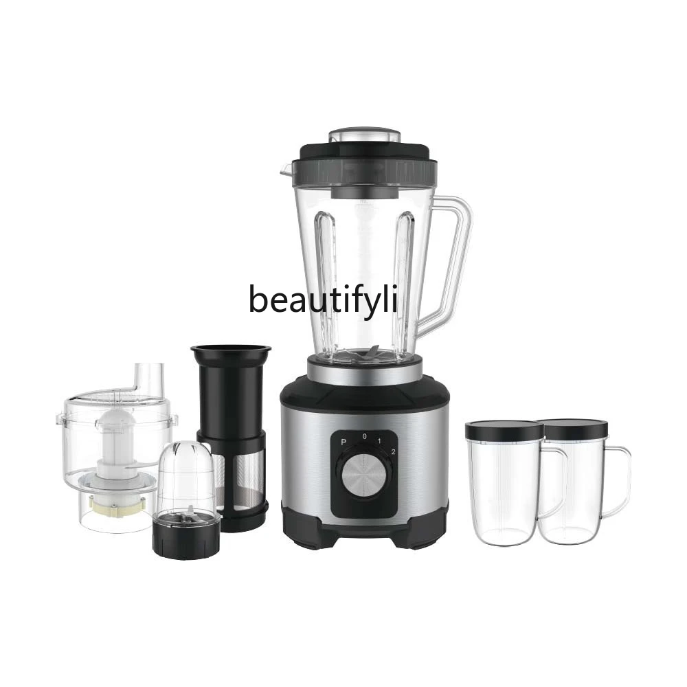 

1.8L six-leaf knife stainless steel multi-functional wall-breaking cooking machine six-in-one juicer