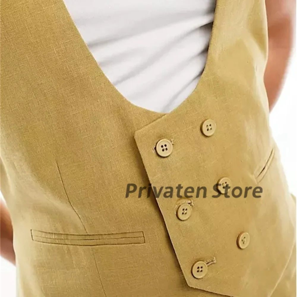 Vest For Men U- Neck Sleeveless Hip Hop Fashion Boys Steampunk Custom Color Large Size Suits Waistcoat gilet uomo