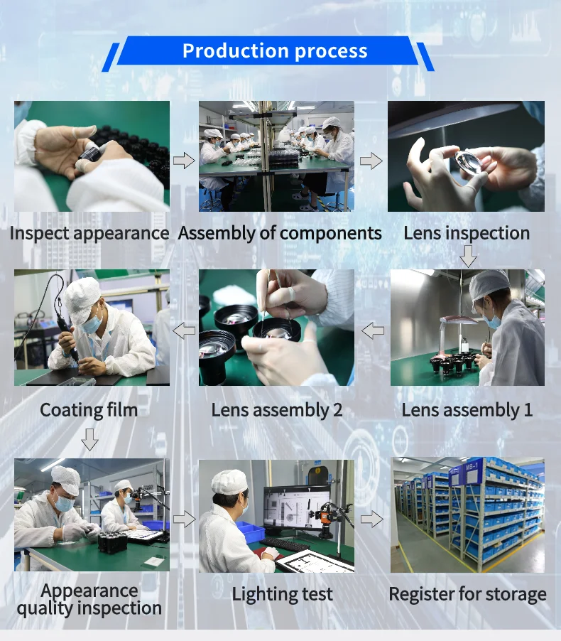 HaiKang CCTV Lens 5 Megapixel 10mm Machine Vision Lens