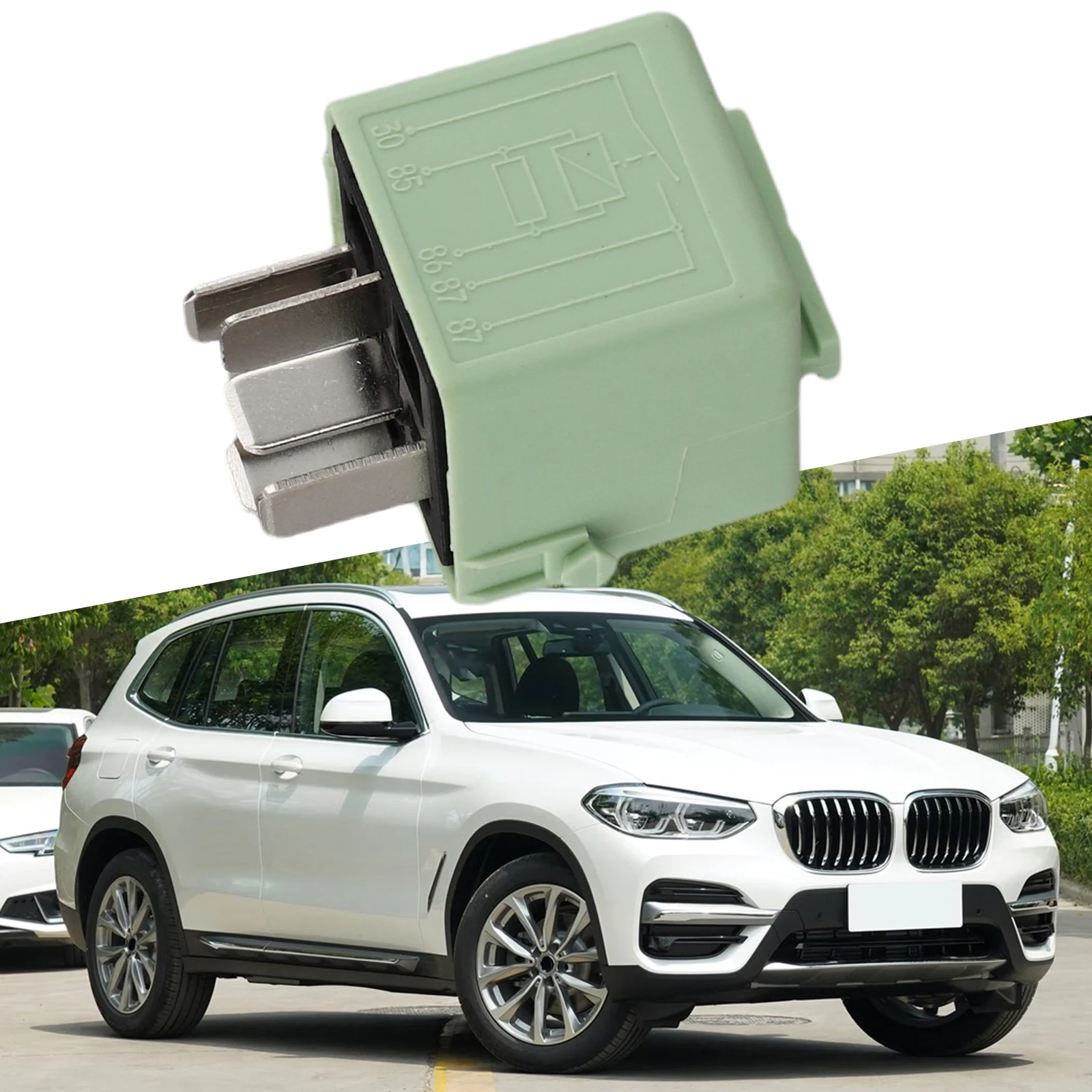 Ignition Relay Optimal Power Output Air Suspension Relay Ignition Relay for BMW 1 3 5 6 7 Series X 3 X 5 Improved Charging
