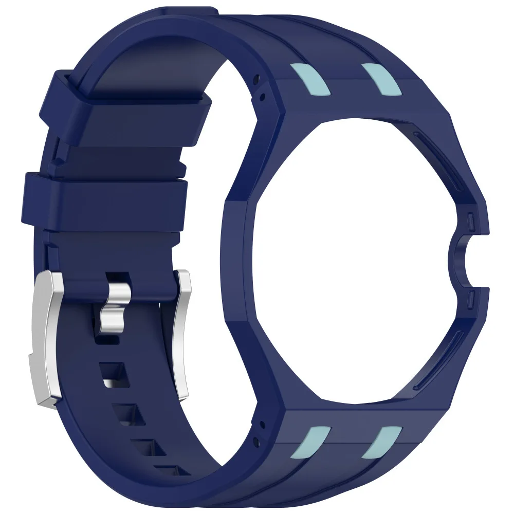 Applicable to APxSwatch joint pocket watch modification watch special silicone strap 12:00-3:00 direction**