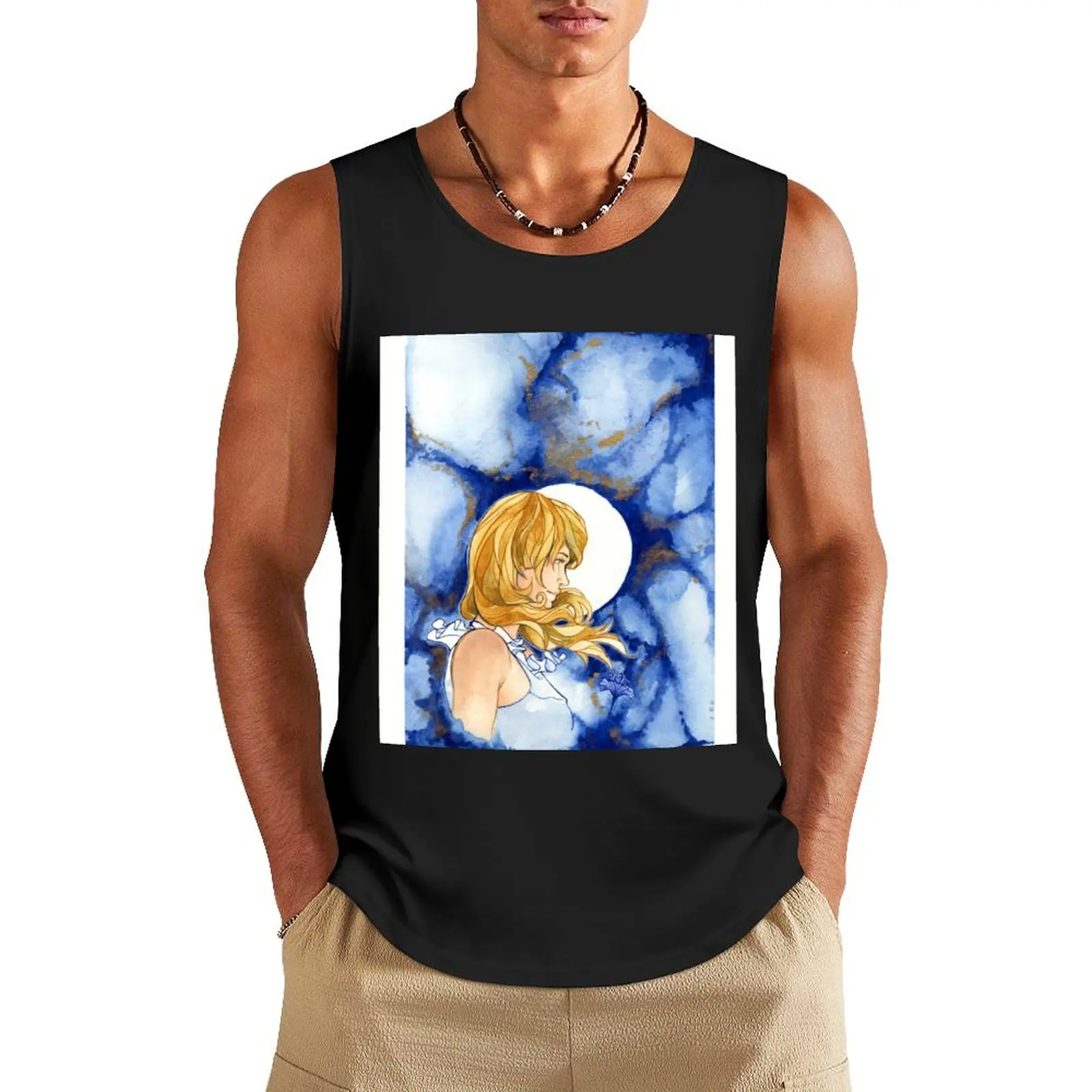 Girl of Destiny- Luna Tank Top Gym wear gym clothing Men's summer clothes