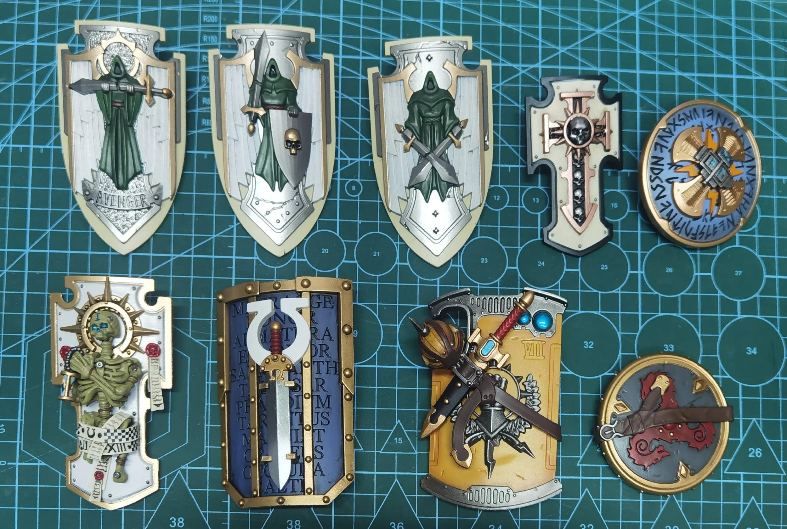 【06 Ongoing Updates】Joytoy 1/18 Toy Accessories Model  Shield Blood Angels Imperial Fists Grey Knights Extreme Warrior