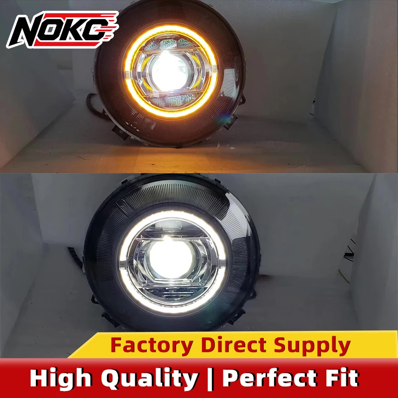W463 Old to New Headlight for Mercedes G‑Class W463 Plug‑Play Multibeam Geometric W464 Style LED Headlights New‑Style 12-17