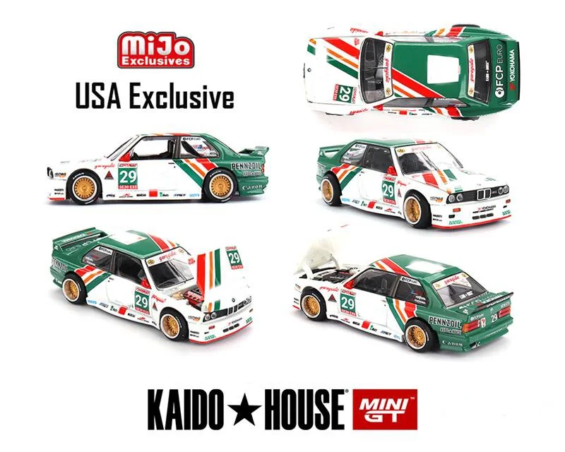 

*PreSale* Kaido House x MINI GT M3 KAIDO WORKS LARRY CHEN V1 USA Exclusive Diecast Model Car