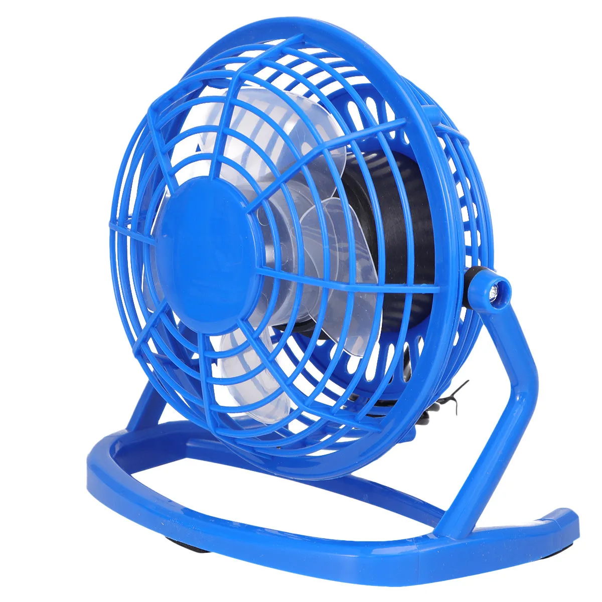 Small Portable USB Fan Mini Handheld Lightweight Black Desk Fan Natural Breeze Ultra-Quiet for Home Office Nap