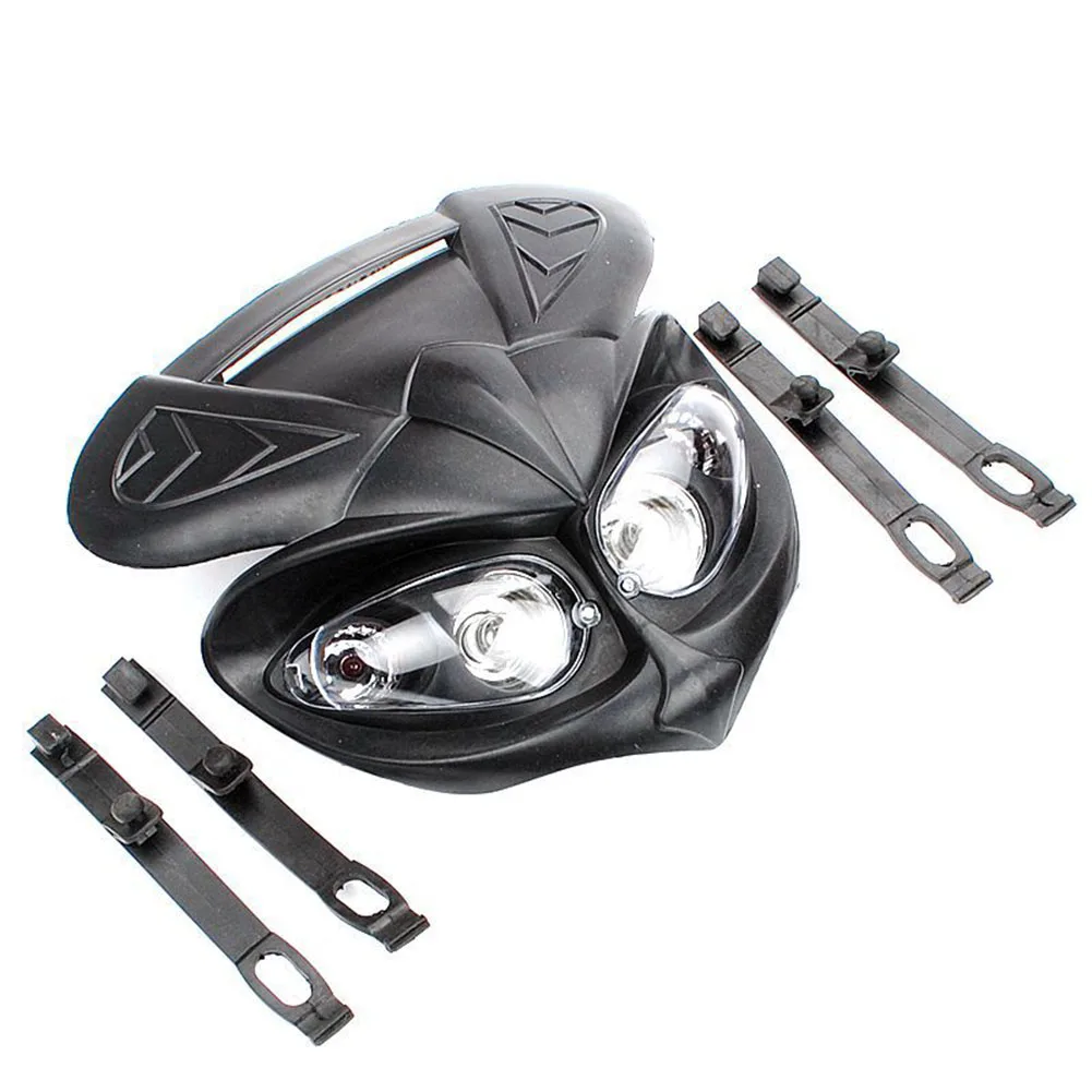 Night Riding As Shown In The Figure 4 Eye Light Black Motorcycle Light Easy Installation Good Quality Materials