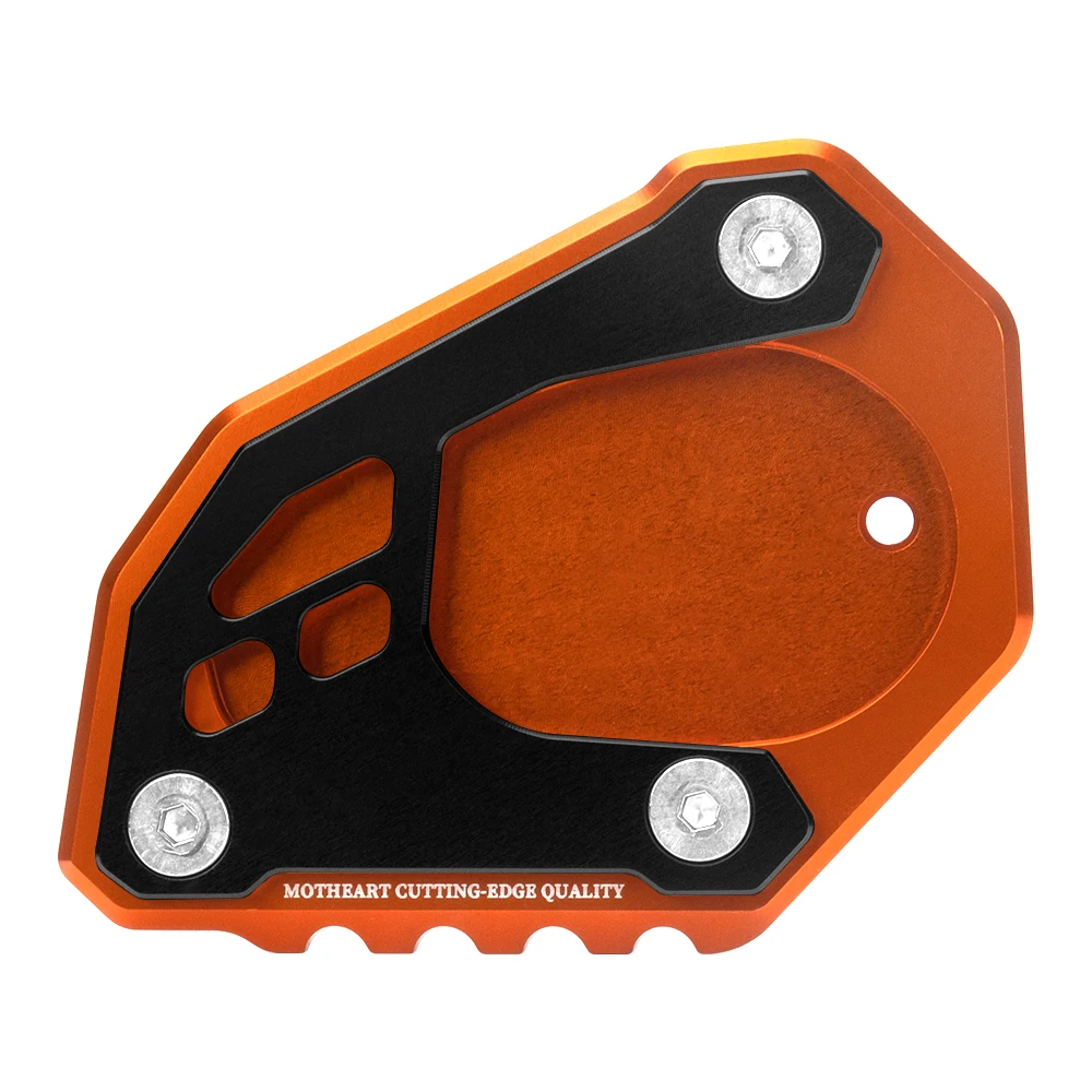 Motorcycle CNC Anti Slip Kickstand Widener Pad For KTM Husqvarna Norden901 690SMCR 890SMT Accessories
