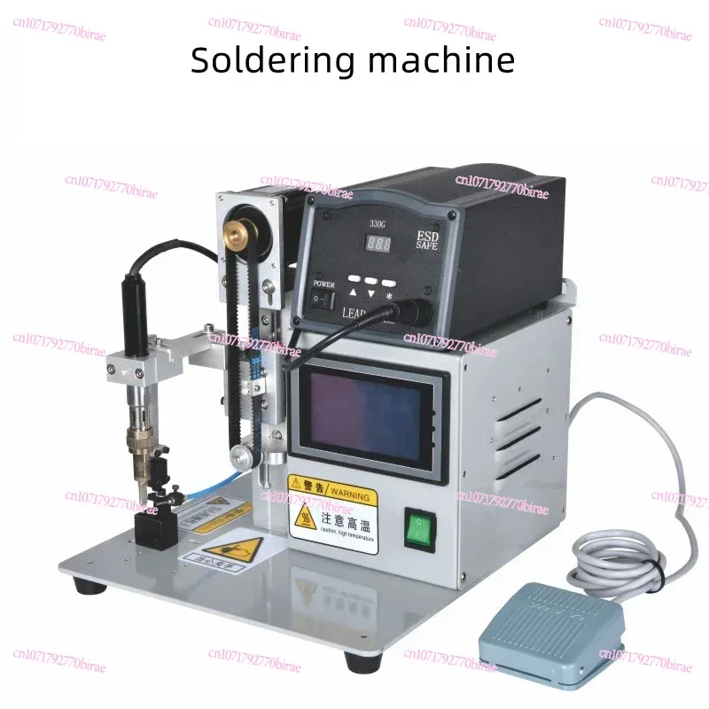 

Hot Sale Semi-automatic Soldering Machine Soldering Iron Terminal Aviation Plug Electric Foot Manual Soldering Station Welding