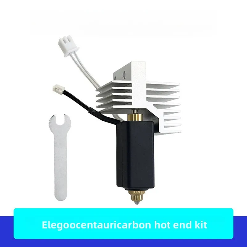 

3D Printer Accessories for Elegoo Centauri Carbon Ceramic Hot End Bimetal Nozzle Hardened Steel Head