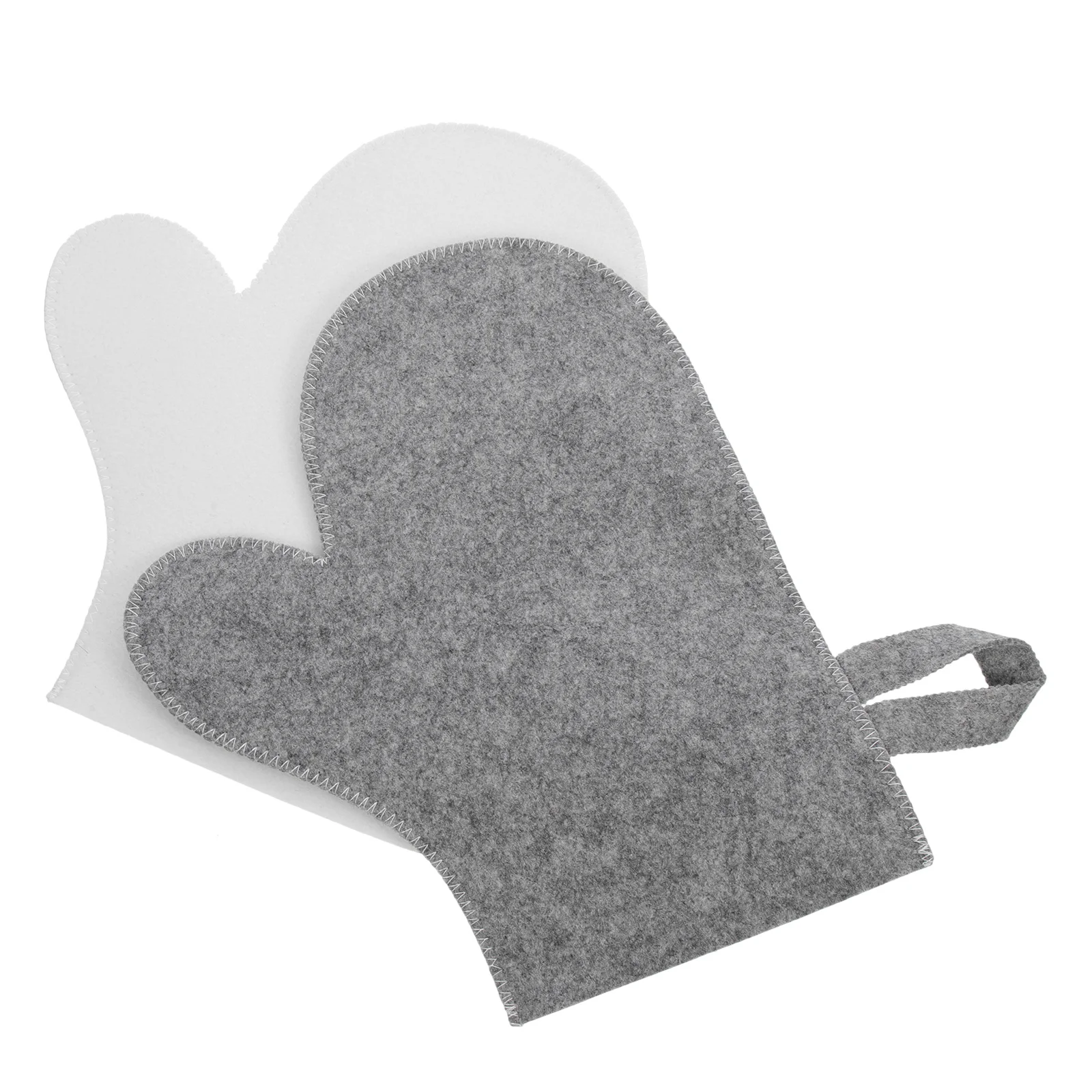 

2Pcs Bathing Gloves Exfoliating Body Scrubber for Spa Sauna Back Cleaning Massage Glove Soft Comfortable Shower Bathing Supplies