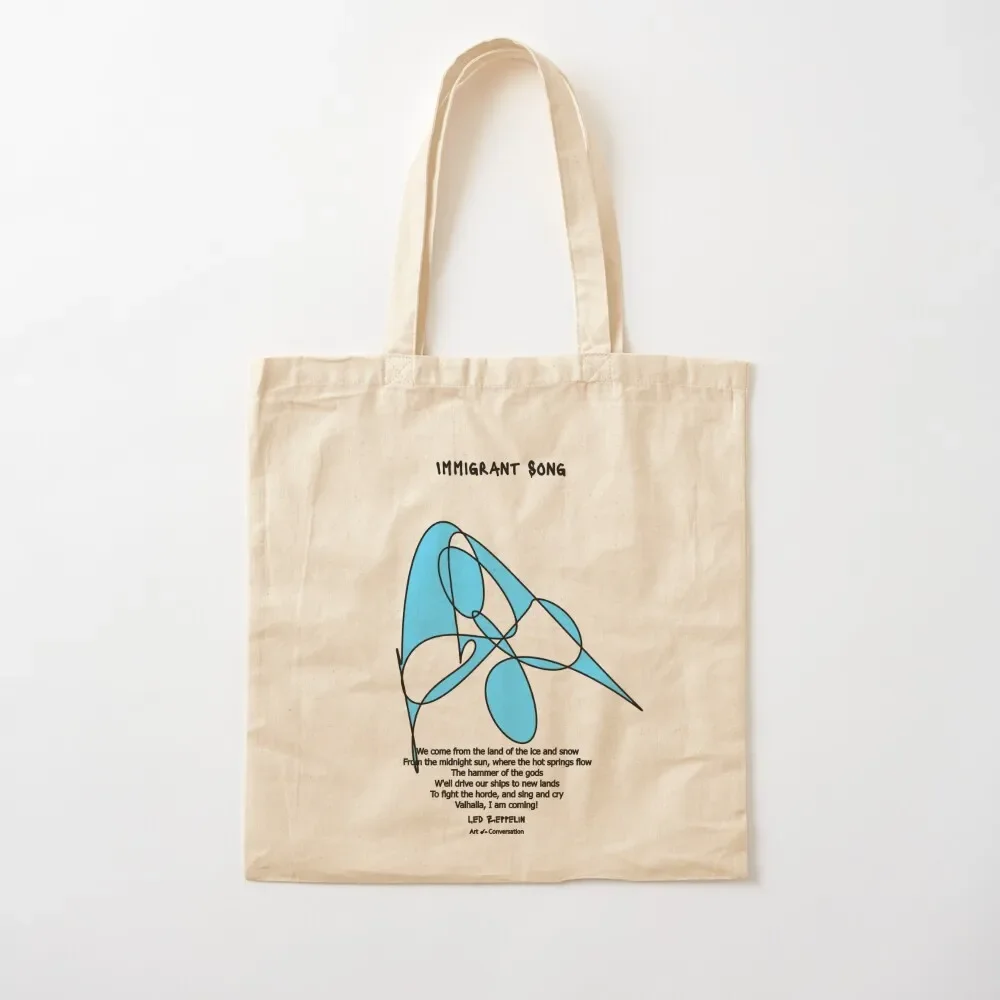 

Immigrant Song Tote Bag the tote bag Big bag women