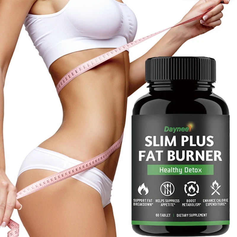 1 bottle of Slim Plus fat burner weight loss capsule inhibits appetite and promotes metabolism slimming pill