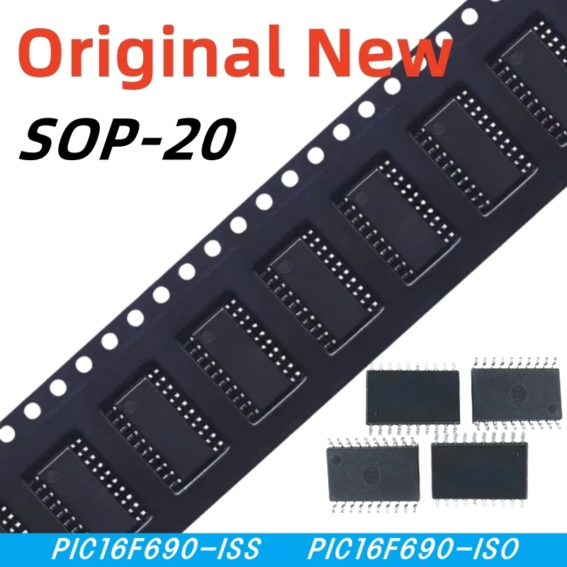 

10-100pcs 100% New PIC16F690-I/SO PIC16F690-I/SS PIC16F690 sop-20