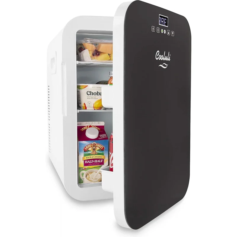 

(UUX)20 Liter Mini Fridge with Temperature Control - Black UQ