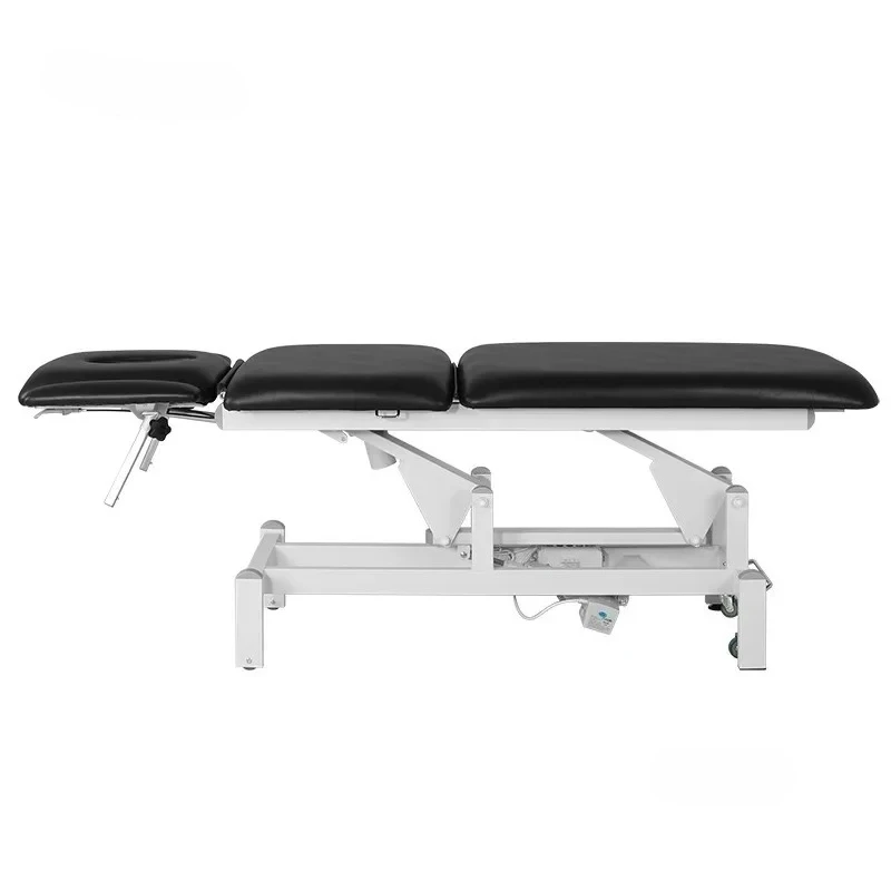 Multifunctional Lifting Massage Beds with Salon Tattoo Bed Hand Foot Control Electric Lift Massage Tables for Salon Furniture