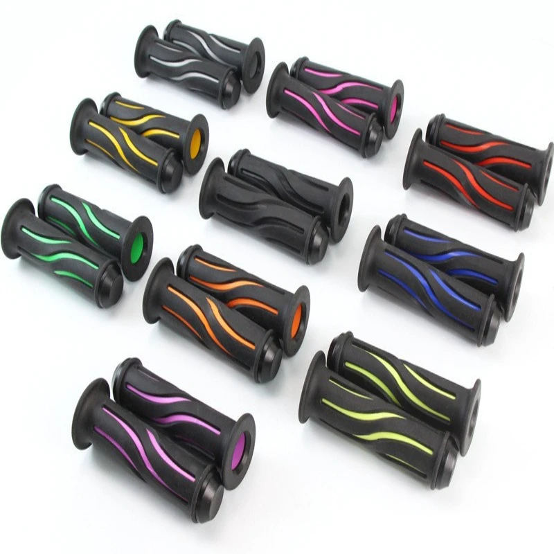 

Factory Direct Cross-Border: Universal Motorcycle Handlebar/Throttle Rubber Grips