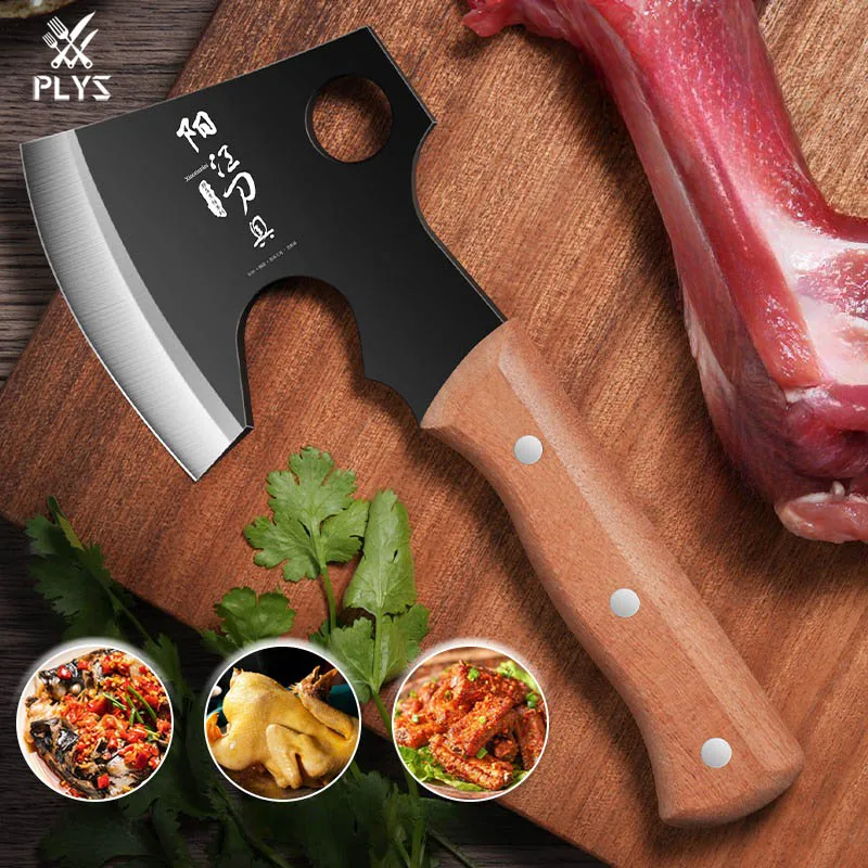 High Carbon Steel Boning Knife, Commercial Knife, Butcher\'s Chopper, Household Chopping Beef Bones