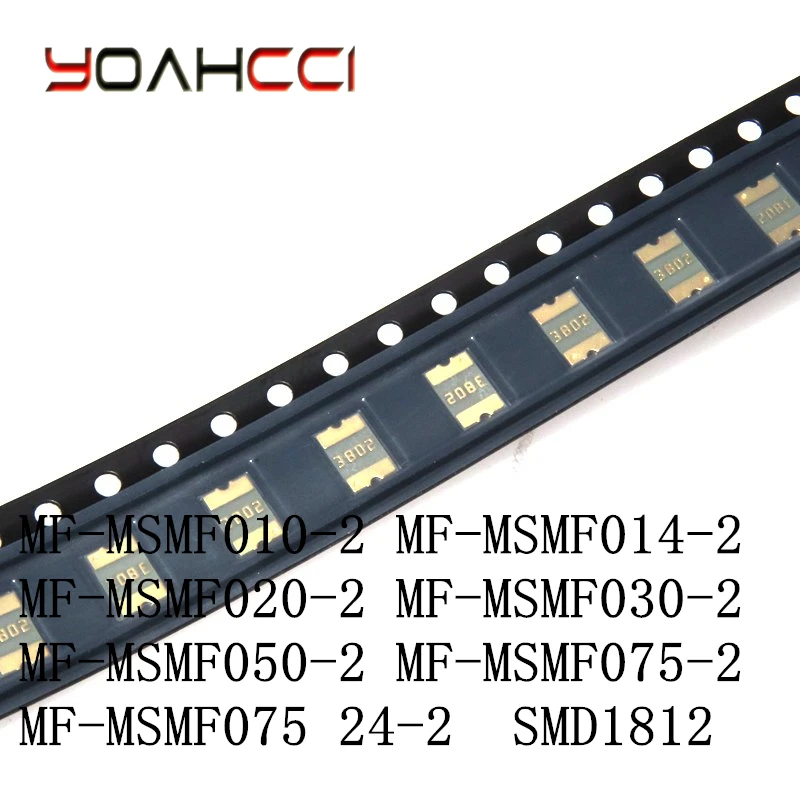 50PCS/Lot MF-MSMF010-2、MF-MSMF014-2、MF-MSMF020-2、MF-MSMF030-2、MF-MSMF050-2 、MF-MSMF075-2 、MF-MSMF075/24-2 PTC Resettable Fuse