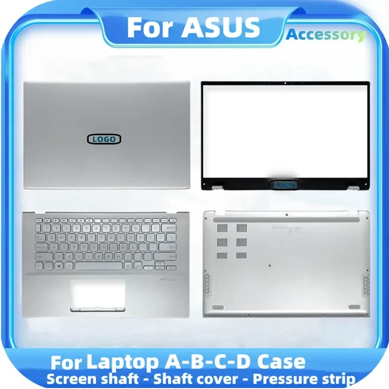 New LCD Back Cover For ASUS VivoBook 14 X412 V4000F Front Bezel/Palmrest/Bottom Case Top Case 14 inch