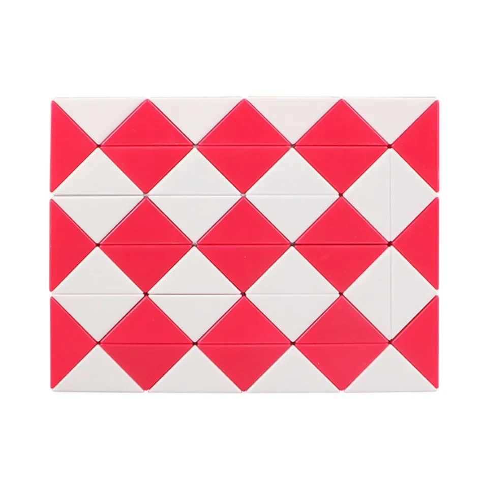 QIYI Diy 48 Segments Magic Snake Ruler Cube Puzzle Speed Antistress Cubes Twist Folding Profissional Toy for Kids  Creative