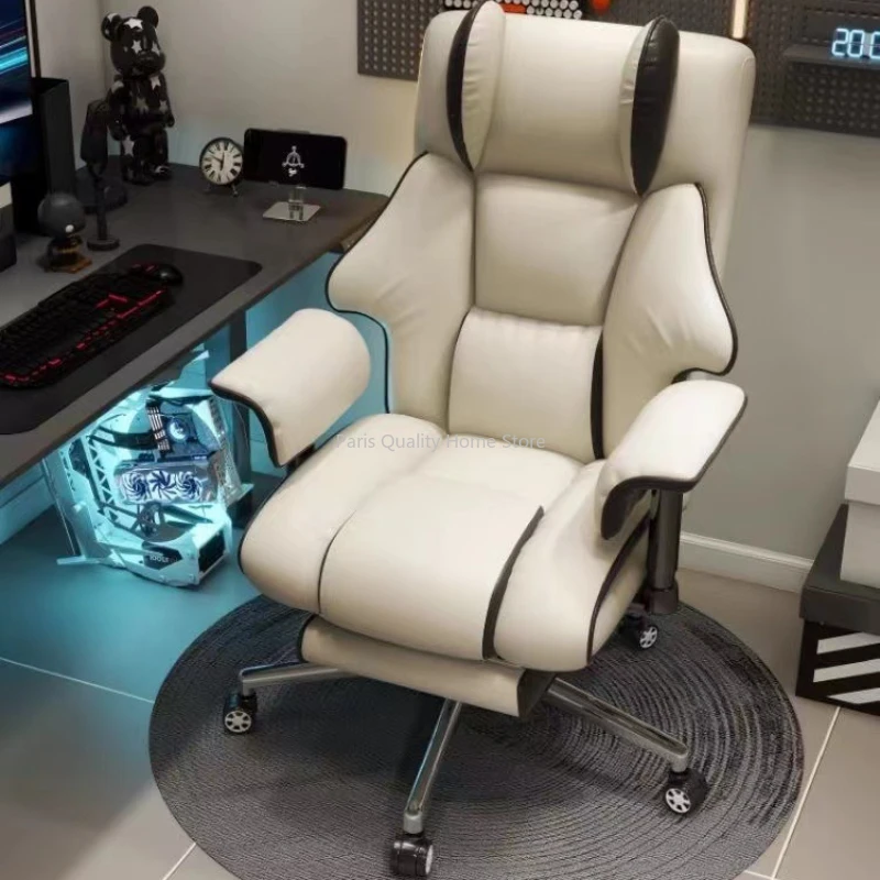 Home Computer Chairs, E-sports Chairs, Comfortable Sedentary Study Office Sofa Chairs, Latex Cushions, Liftable and Rotating