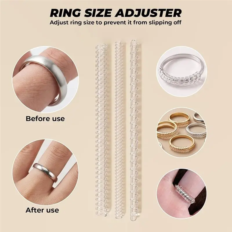 B62B 13Pcs Ring Sizer Measuring Tool Kit with Ring Mandrel, Ring Shaper, and Repair Tools for Jewelry Sizing and Fixing at Home