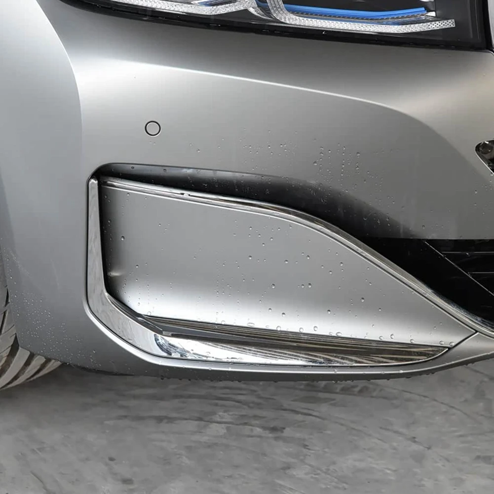 M49K-Front Bumper Strip Trim Molding For BMW 7 Series G12 730Li 740Li 750Li 2019-2021 Accessories Right