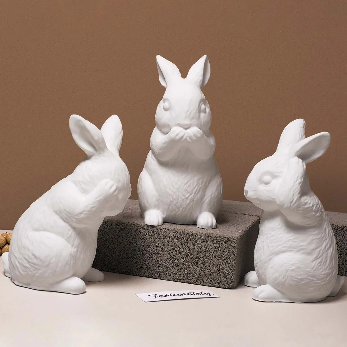 3D Rabbit Silicone Candle Mold DIY Handmade Easter Sitting Bunny Soap Plaster Resin Craft Casting Molds Home Festival Decor