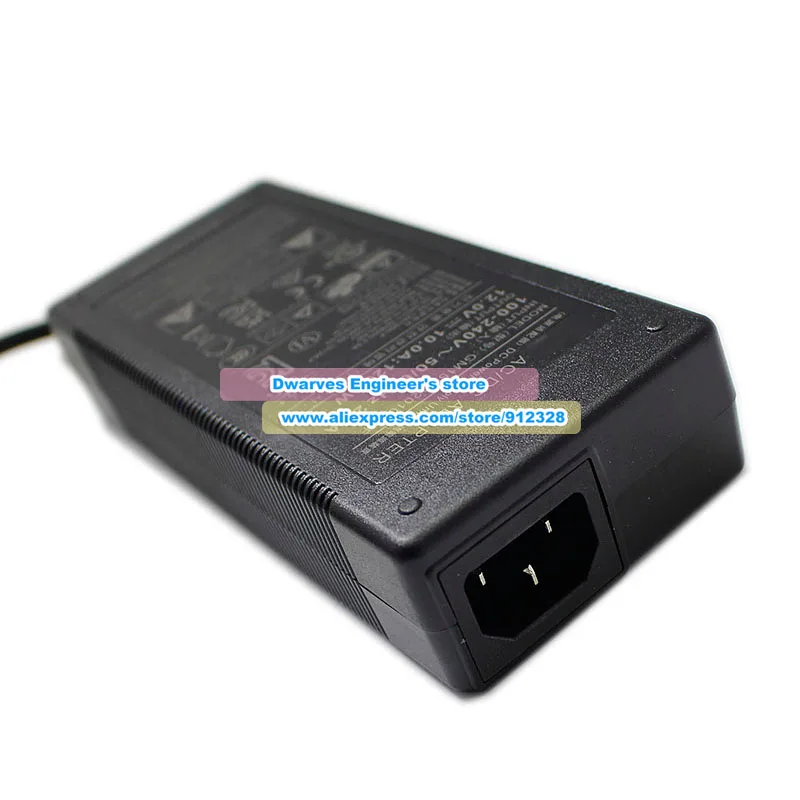 GM152-1201000-F GM130-1201000-F AC Adapter 12V 10A 120W Laptop Charger 4-PIN Power Supply MSIP-REMGM152-1201000-F HU10379-17027