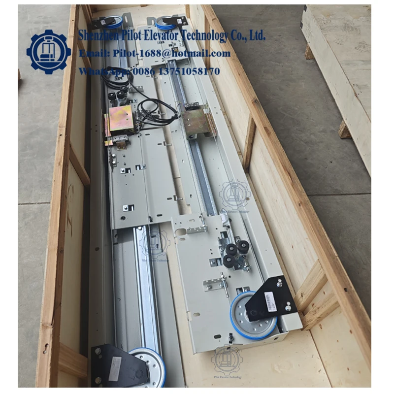 Haute qualité pour OITS ascenseur Double fente roue porte roue suspendue 140x20x6204 ascenseur accessoires porte rouleau