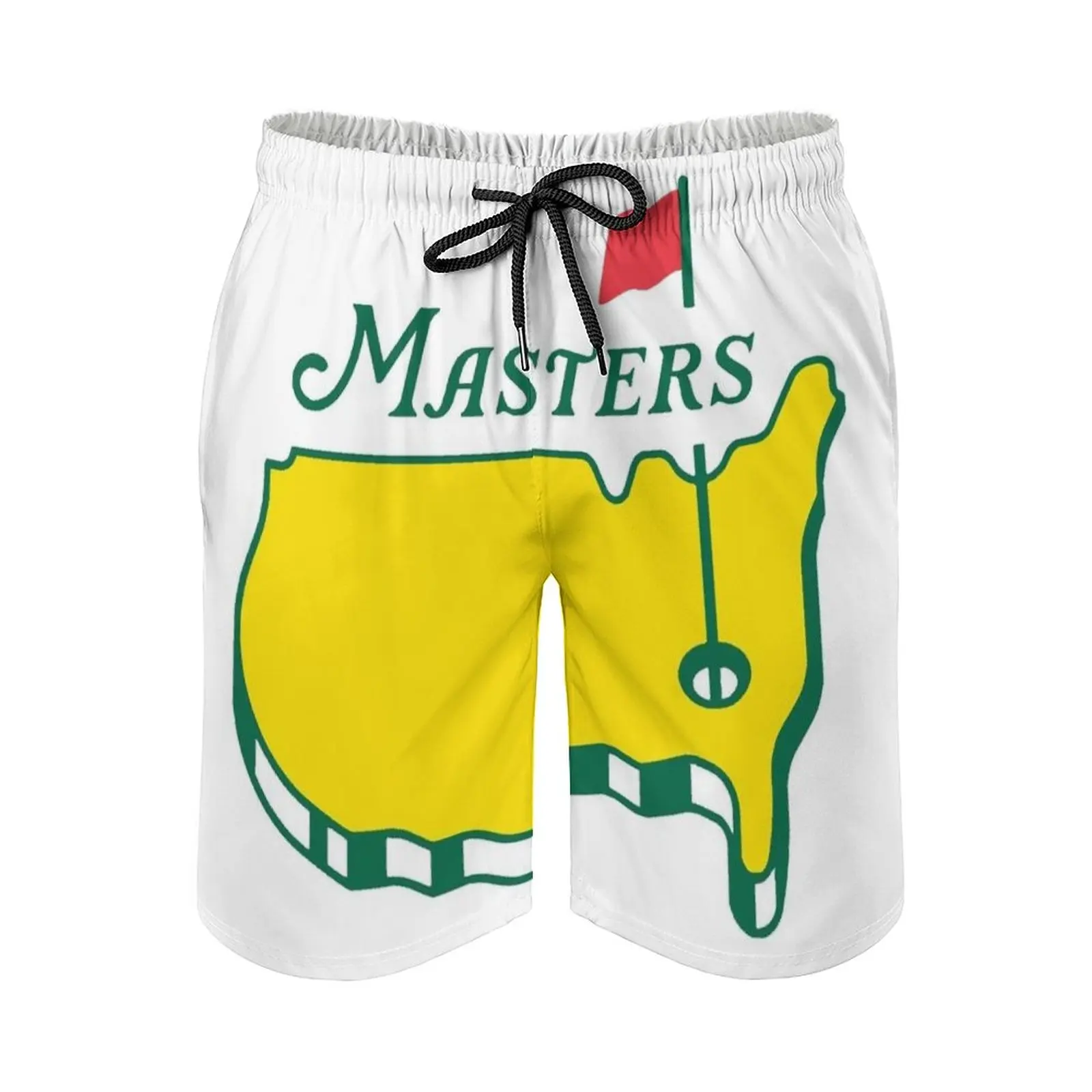 Masters Golf Men's Sport Running Beach Shorts Trunk Pants With Mesh Lining Trunks Shorts Tournament Tiger Wood Pga Sports Golf