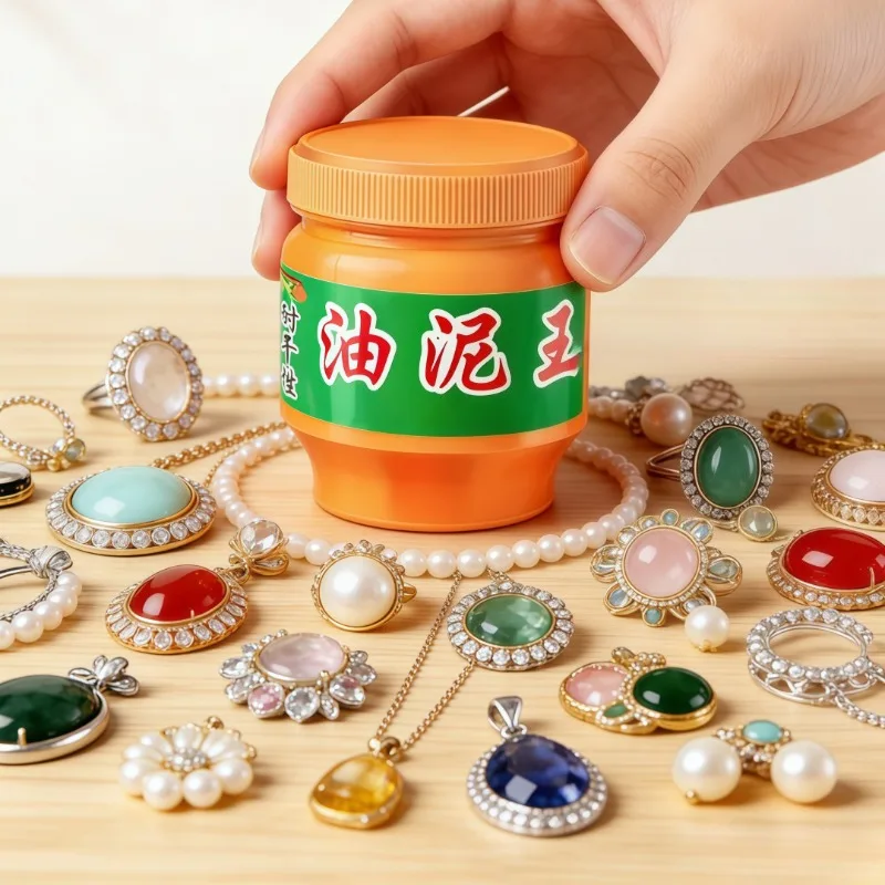 Heatproof Jewelry Mold Clay for Metal - Professional Press Molding Mud for Plaster Casting & Jewelry Crafting High Temperature
