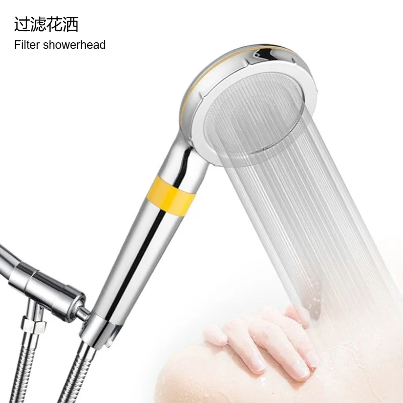 Bathroom Double Filter Shower Head, Toilet Shower Head, Removable Handheld Shower Head