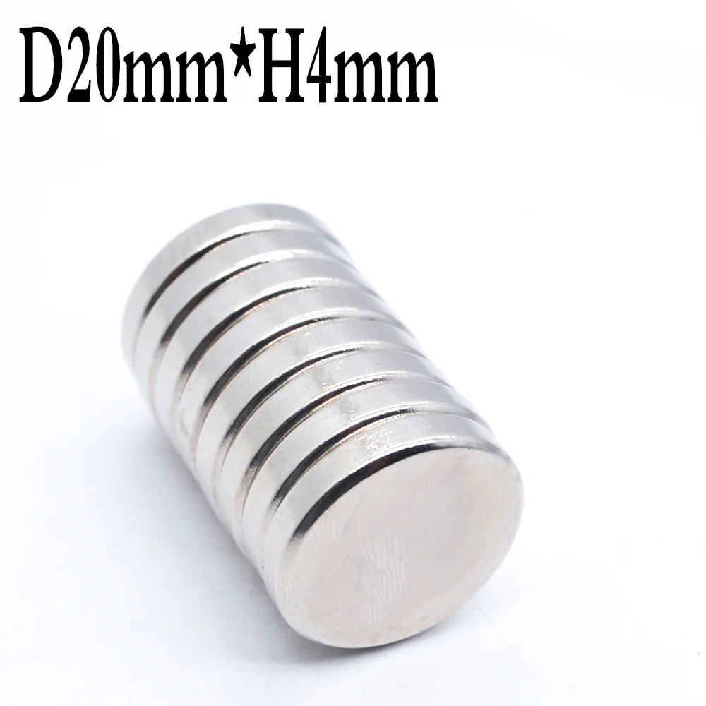 

Industrial magnet neodymium magnet strong magnetic patch round strong magnet 20 * 4mm high strength 20x4 small magnetic steel