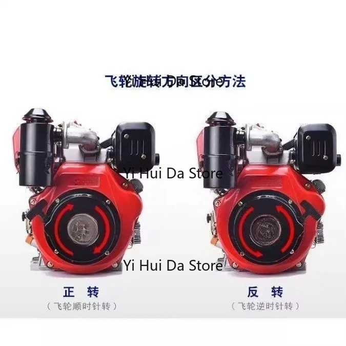Micro-tillage Electromechanical Starter 173F/178F/180F/188F 186 Diesel Modified Motor Set