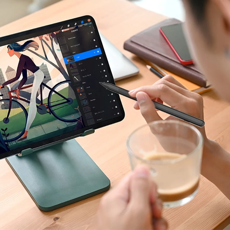 قلم رسم دقيق M17B للاستخدام/الكمبيوتر المحمول/الكتاب مع زر الاختصار