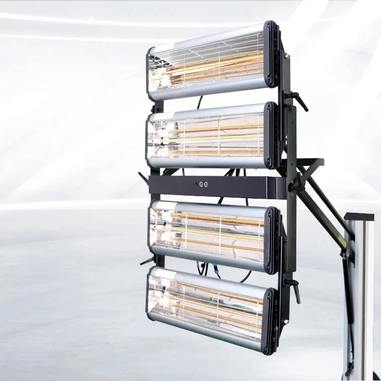 Shortwave Infrared heating lamp car care equipment infrared paint drying curing lamps