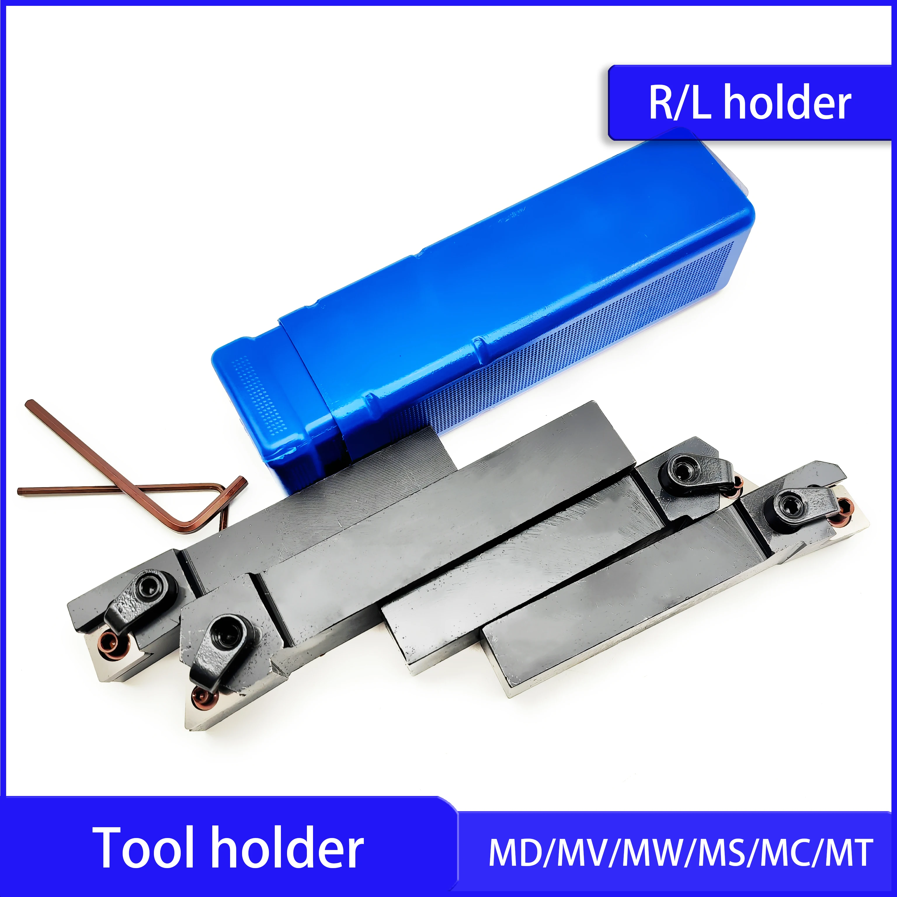 Quality CNC machine tool holder MCLNR, MTJNR, MWLNR, MDJNR, MVJNR right tool lever and left support. For cylindrical machining