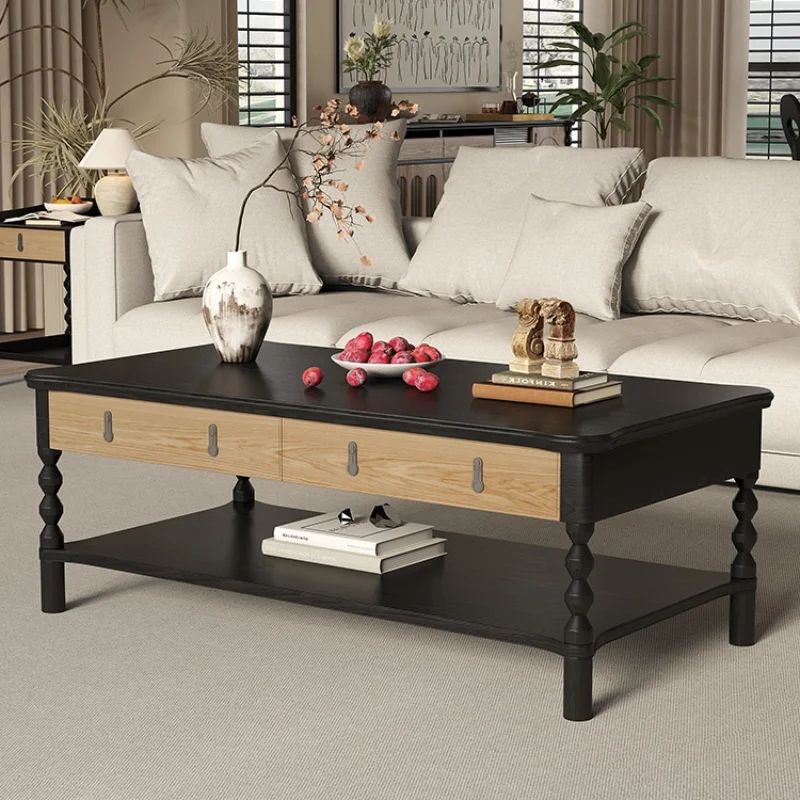 

Living room sofa coffee table tea table storage