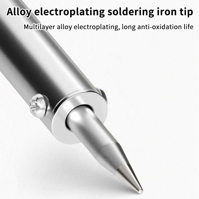 Adjustable Temperature Solder Iron 60W LED Electric Soldering Iron Welding Repair Tools For Metal Electrical