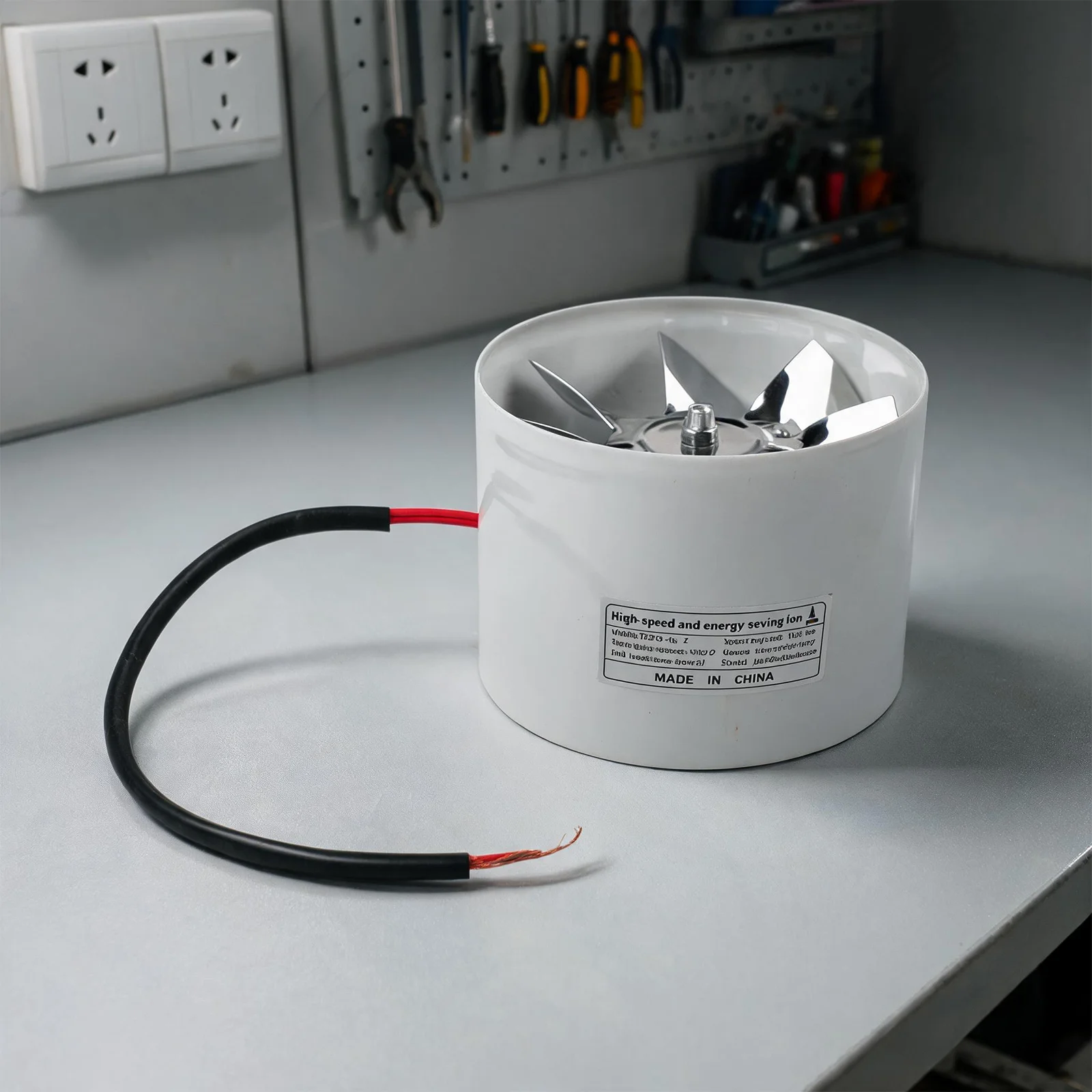 4inch Smoke Extractor Fan with EU 160m3h Metal for exhaust Fan for Efficient Ventilation in Kitchen and Commercial Spaces