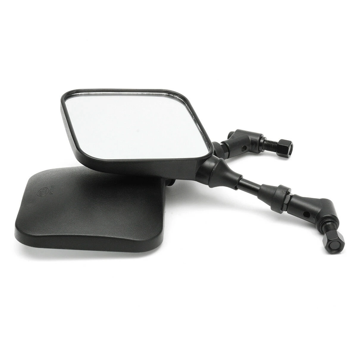 2X Motorcycle Rear View Mirror Side Mirrors For DR 200 250 DR350 350 DRZ 400 650 DR650