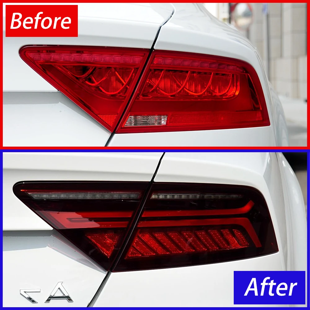 Auto LED Taillights Assembly For Audi A7 S7 2011-2018 Modified Upgrade High Configure Back Lamps Plug and Play Car Accessories