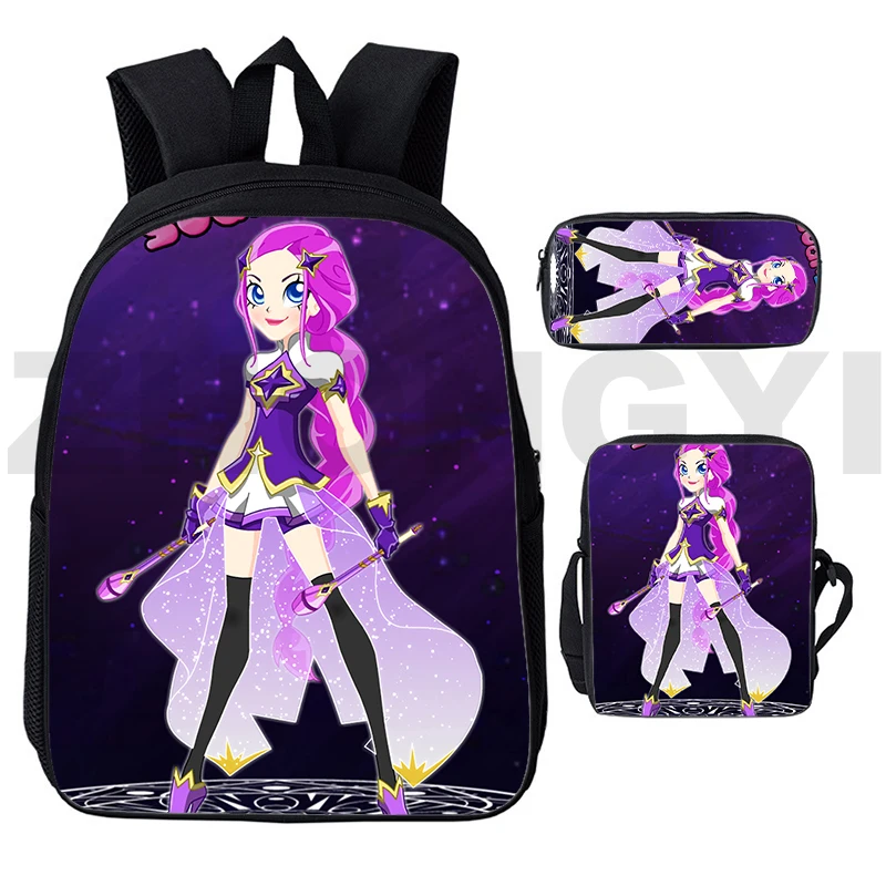 حقائب ظهر 3D أنيمي Mochila Lolirock مجموعات للمدرسة والمراهقين والفتيات حقائب مدرسية ، حقيبة لطيفة ، حقائب ظهر للأطفال ، 12 "، 16"