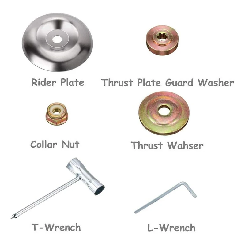 HLZS-Weed Trimmer Adapter Kit For Straight Shaft String Trimmer Brush Cutter