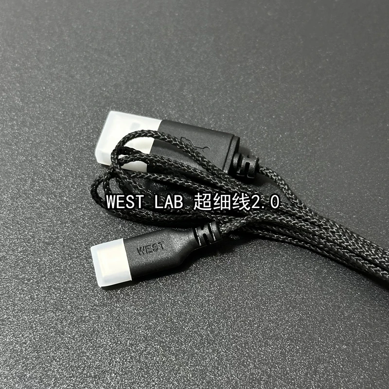 WESTLAB Ultra-fine 2.0 Mouse Paracord Cable Lightweight Paracord Wire Mice Data Line